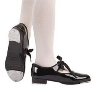 Capezio Jr. Tyette Tap Shoe Child Kids Girls Size 10